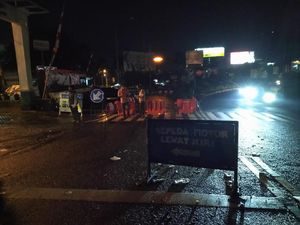 Arah Puncak Ditutup, Gerbang Tol Ciawi Padat