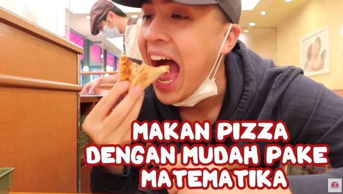 Makan Pizza Pakai Rumus Matematika