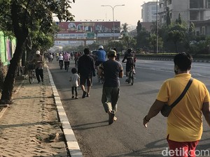 CFD Bekasi Akhir Pekan Ini, Satpol PP Imbau Warga Tetap Pakai Masker