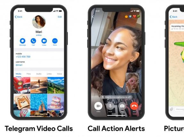 Telegram panggilan video