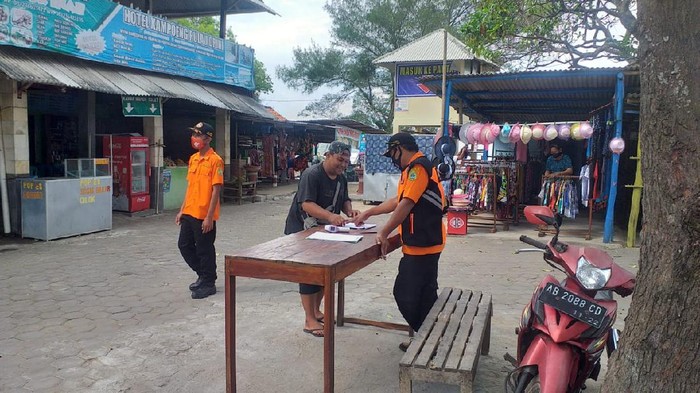 Wisatawan tak pakai masker di Gunungkidul