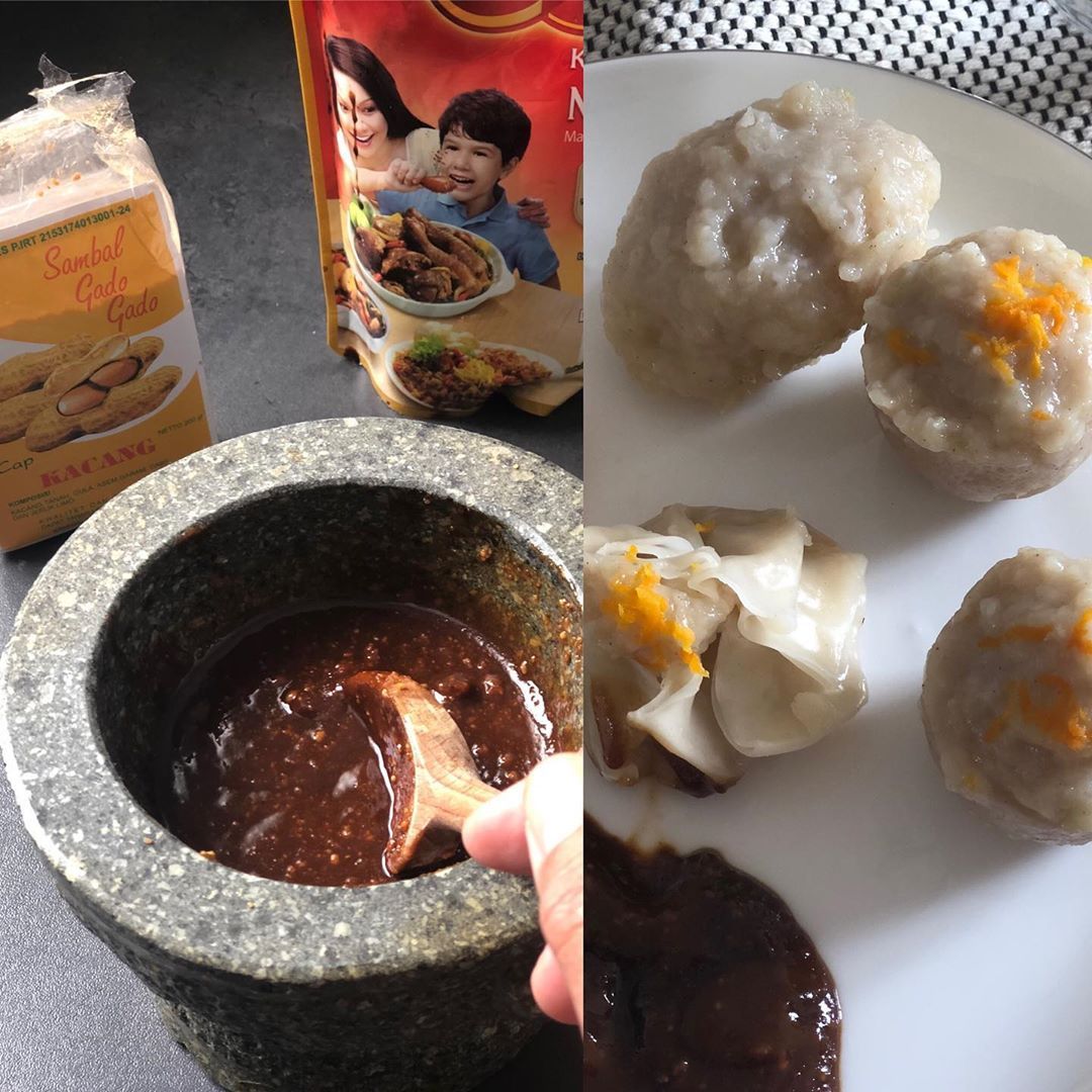 Anggun C Sasmi Bikin Siomay