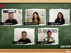 Dian Sastrowardoyo Bangga Guru-guru Gokil Tayang di Netflix