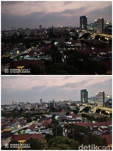 hasil foto Huawei Nova 7