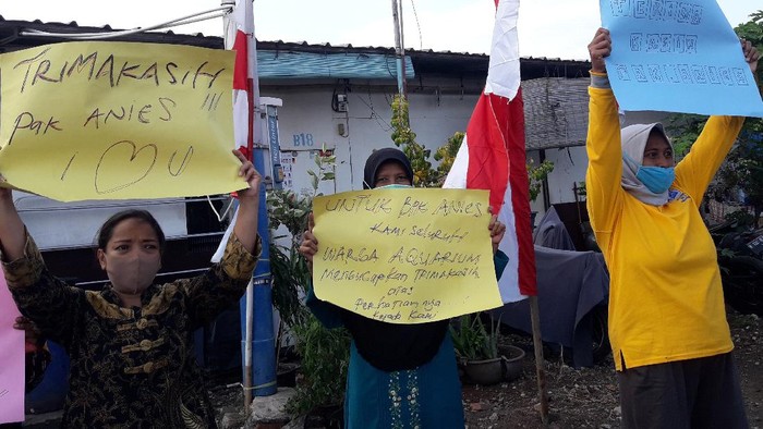 Asa Keluarga Anies Sandi Saat Kampung Susun Akuarium Dibangun Lagi