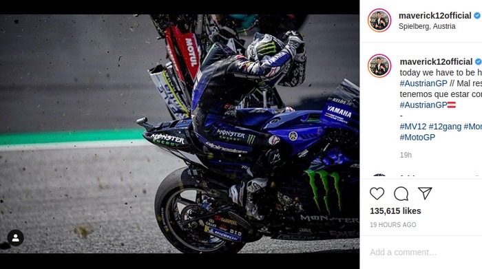 Vinales hampir tak dapat menyelesaikan MotoGP Austria.