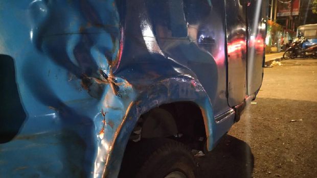 Pengemudi Maut di Palmerah Hantam Bajaj Sebelum Tabrak Motor