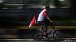 Pesepeda Meriahkan HUT RI di Jakarta