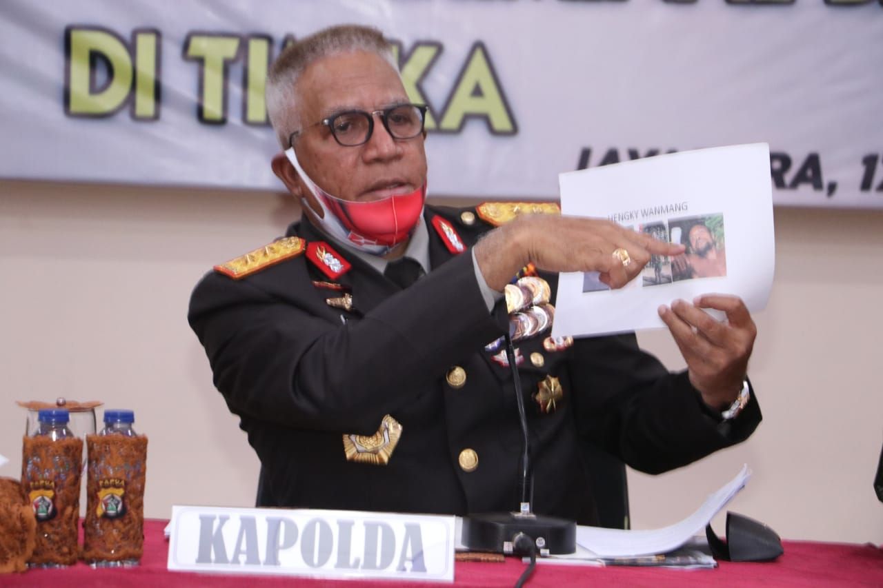 Pimpinan KKB Papua Hengky Wanmang Tewas Tertembak Tim Gabungan TNI-Polri