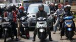 Potret Peringatan Detik-detik Proklamasi di Jalan Raya