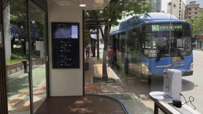 Halte bus pembasmi COVID-19