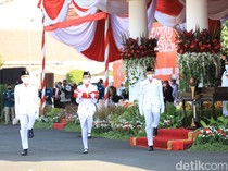 Rekayasa Lalu Lintas di Surabaya Saat Upacara HUT ke-80 RI