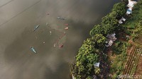 Situ Pamulang berada di Kelurahan Pamulang Barat, Kecamatan Pamulang, berada di sekitar Pacuan Kuda Pamulang. (Grandyos Zafna)