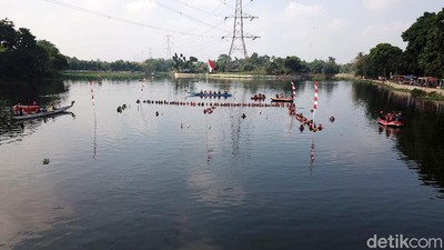 Upacara HUT RI di Situ 7 Muara Berlangsung Khidmat