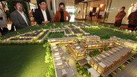 Proyek hunian ini menyasar segmen menengah atas.