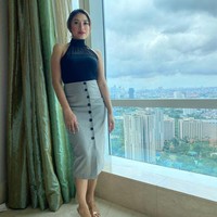 Meski sudah memiliki empat anak, namun Cynthia masih memiliki tubuh yang indah. Inilah penampilan Cynthia yang selalu terlihat bugar. Foto: Instagram