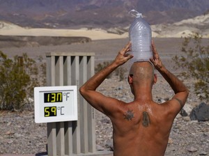 Gila! Suhu Udara di TN Death Valley Capai 54,4 Derajat Celcius