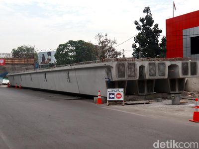Flyover Jalan Laswi di Bandung Akan Dipasang Girder