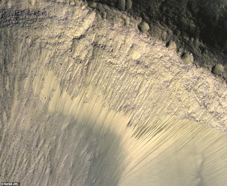 Foto Permukaan Mars