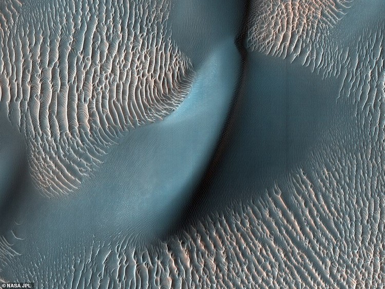 Foto Permukaan Mars