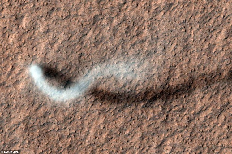 Foto Permukaan Mars