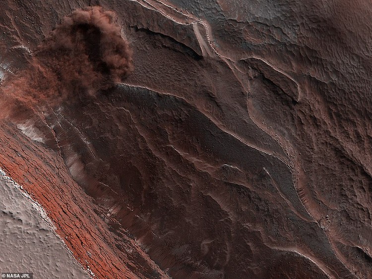 Foto Permukaan Mars