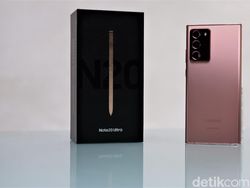 Galaxy Note 20 Ultra Mystic Bronze Mewah nan Menawan