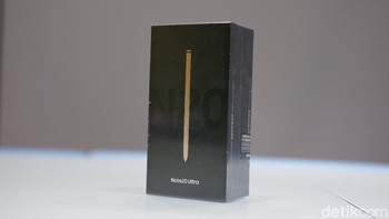 Galaxy Note 20 Ultra diperkenalkan 5 Agutus lalu. Foto: Adi Fida Rahman/detikINET