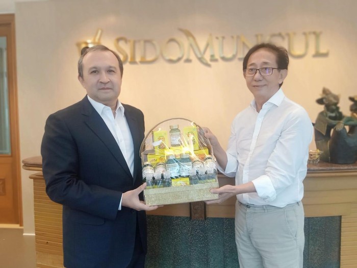 Irwan Hidayat & Dubes Uzbekistan