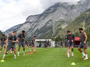 Liverpool Latihan di Tempat yang Indah