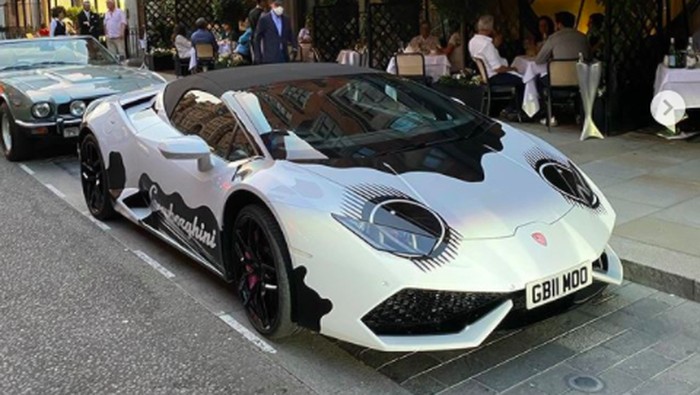 Modifikasi Lamborghini Cowborghini