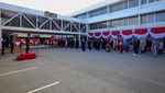 Momen Upacara Peringatan HUT Ke-75 RI di Canberra
