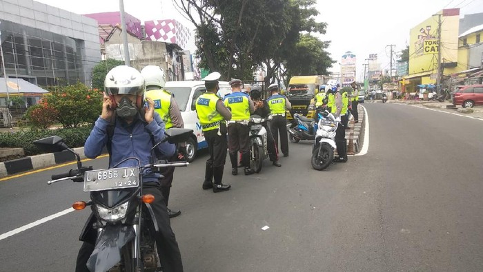 Motor Masuk Jalur Cepat Margonda Depok Kena Denda Maksimal Rp 500 Ribu