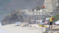 Pantai Melasti melewati proses panjang sebelum terlihat seperti sekarang.