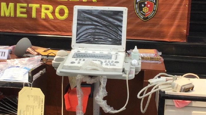 Polisi rilis kasus aborsi ilegal di Senan, Jakpus