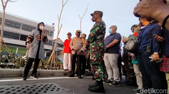risma resmikan box culvert