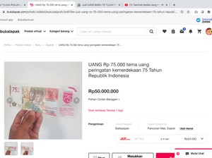 Sanksi Buat yang Nekat Jual Uang HUT RI Harga Gila