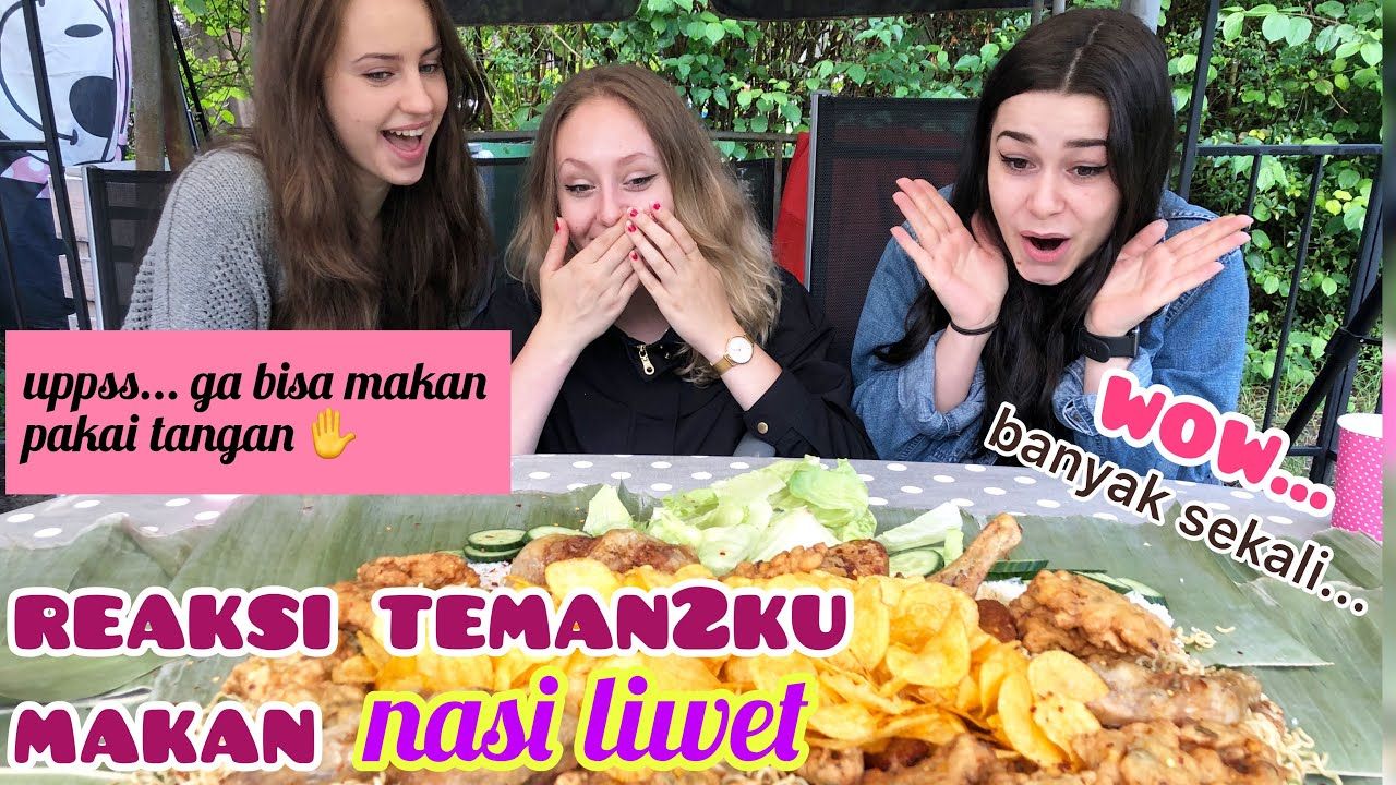 5 Momen Bule Ketagihan Nikmatnya Nasi Padang hingga Nasi Tumpeng