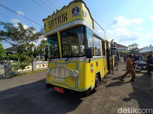 Bus Gatrik Jadi Andalan Ciamis Sambangi Kawasan Desa