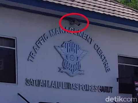 CCTV Pos Polisi di Garut