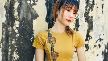 Influencer Burma mengklaim pinggang rampingnya berasal daari makan sehat Foto: Bored Panda