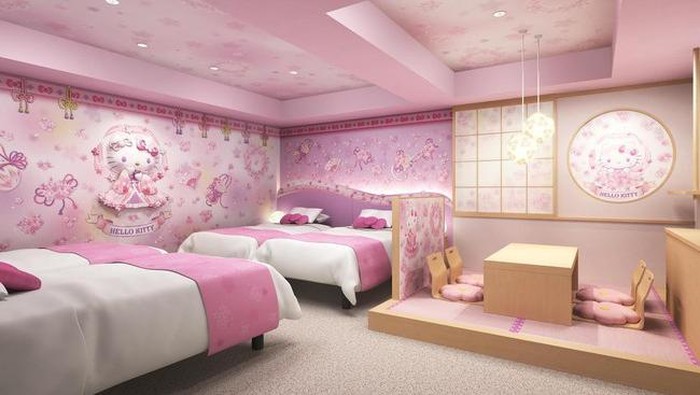 Hotel bertema Hello Kitty