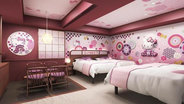 Hotel bertema Hello Kitty