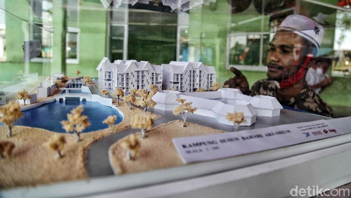 Gubernur DKI Jakarta Anies Baswedan kembali membangun Kampung Susun Akuarium di Penjaringan, Jakut. Ini lokasi untuk pembangunan Rusun Kampung Akuarium.