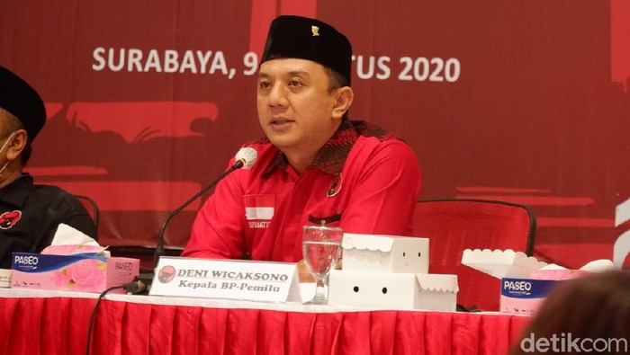 Kepala BP Pemilu DPD PDI Perjuangan Jawa Timur Deni Wicaksono