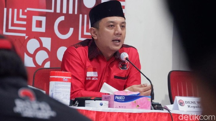 Kepala BP Pemilu DPD PDI Perjuangan Jawa Timur Deni Wicaksono