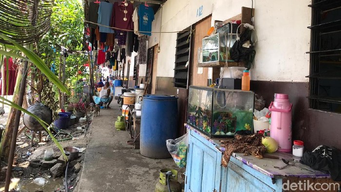 Kondisi terkini shelter di Kampung Akuarium, Penjaringan Jakarta Utara (Tiara Aliya/detikcom)