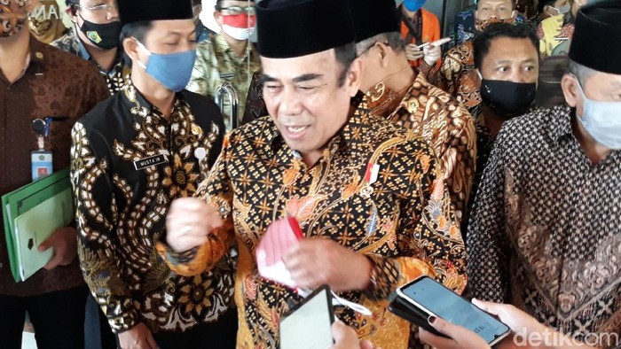Menag Fachrul Razi di Solo, Rabu (19/8/2020).
