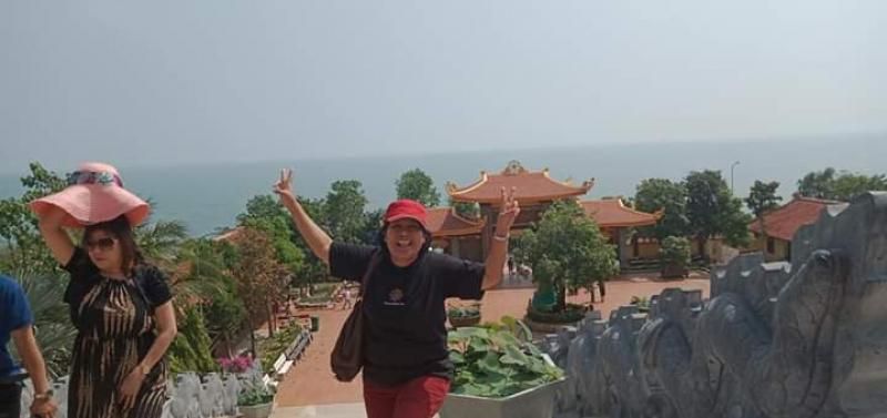 Pagoda di pulau Phu Quoc Vietnam