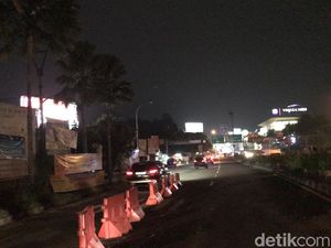 Malam Ini, Situasi di Simpang Gadog Arah Puncak Masih Normal